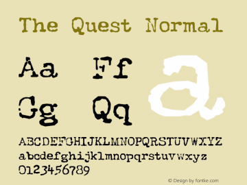 The Quest Normal 2.0图片样张