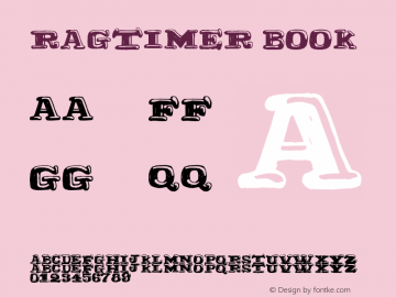 Ragtimer Book Version 1.00 August 6, 2012,图片样张