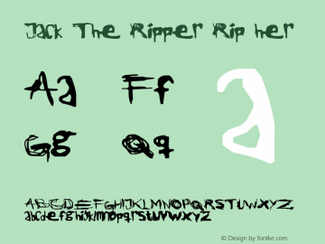 Jack The Ripper Rip her senile_98@yahoo.com图片样张