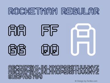 Rocketman Regular 2图片样张