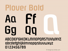 Plover Bold The IMSI MasterFonts Collection, tm 1995, 1996 IMSI (International Microcomputer Software Inc.) Font Sample