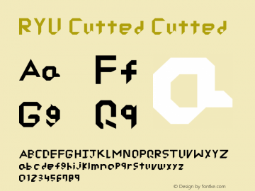 RYU Cutted Cutted Version 1.0图片样张