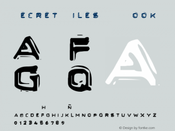 Secret Files II Book Version 001.000 Font Sample