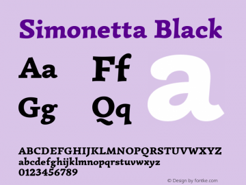 Simonetta Black Version 1.002图片样张