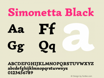 Simonetta Black Version 1.002图片样张