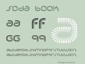 Soda Book Version 1.0 Font Sample