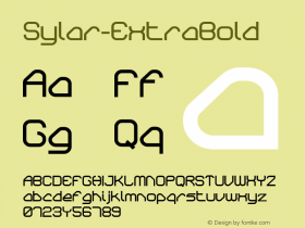 Sylar-ExtraBold ☞ 001.000;com.myfonts.northernblock.sylar.extra-bold.wfkit2.3ozg图片样张