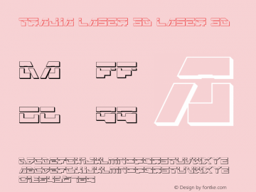 Trajia Laser 3D Laser 3D 1.0; 2008图片样张