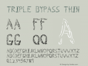 Triple Bypass Thin Version 1998; 1.0, initial r图片样张