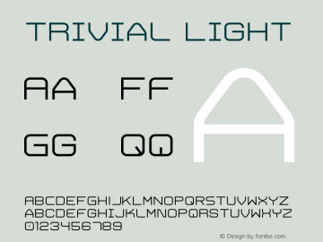 Trivial Light Version 1.000 2008 initial release图片样张