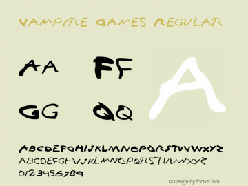 Vampire Games Regular Version 2.0; 2002图片样张