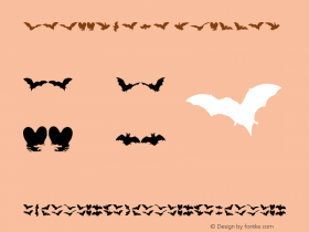 VampyrBats Regular 1.0 2004-07-07 Font Sample