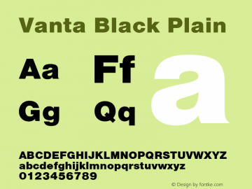 Vanta Black Plain 001.001图片样张