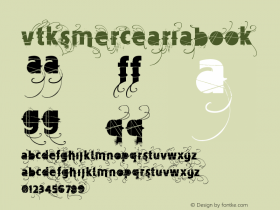 Vtks Mercearia Book Version 1.00 February 22, 20 Font Sample