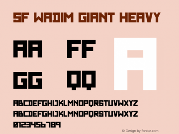 SF WADIM GIANT Heavy Version 001.000图片样张