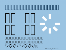 Web Symbols Medium Version 1.0 ; ttfautohint (v0.8) -f -G 200 -r 50 -s Font Sample