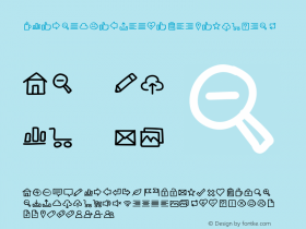 WG Handy Icons Vol2 Regular Version 001.000图片样张