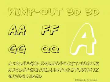 Wimp-Out 3D 3D 1图片样张