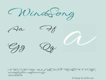 WindSong ☞ com.myfonts.easy.typesetit.windsong.regular.wfkit2.version.4oqb图片样张