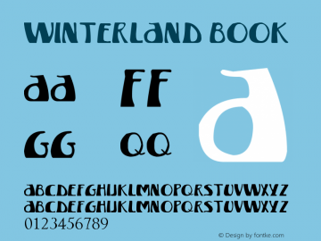 Winterland Book Version 1.00 October 1, 2007图片样张