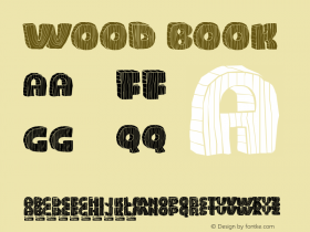 WOOD Book Version 1.0 Font Sample