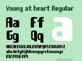 Young at heart Regular 2图片样张