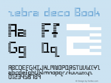 zebra deco Book Version 1.000图片样张