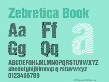 Zebretica Book Version 1.000图片样张