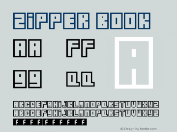 Zipper Book Version 1.0图片样张