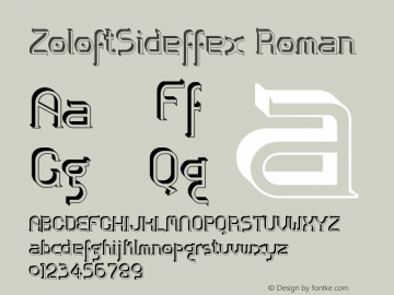 ZoloftSideffex Roman Version 1.00图片样张