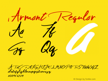 Armant Regular 1.000图片样张