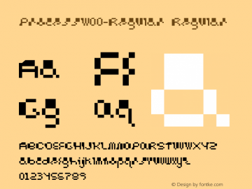 ProcessW00-Regular Regular Version 4.10 Font Sample