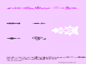 OrnamentTM2 Regular OTF 1.0;PS 001.000;Core 116;AOCW 1.0 161图片样张