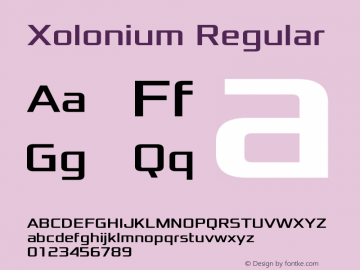 Xolonium Regular Version 4.0图片样张