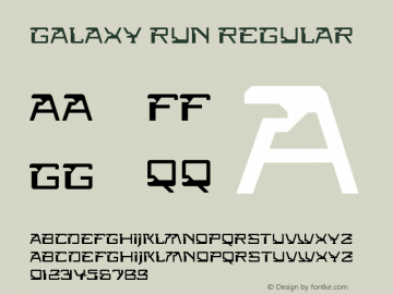 Galaxy Run Regular Version 1.0图片样张