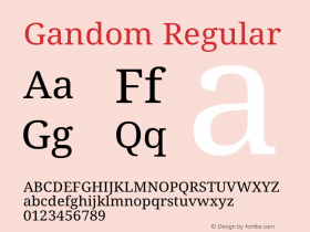 Gandom Regular Version 0.4.3图片样张