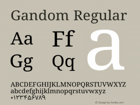 Gandom Regular Version 0.4.3图片样张