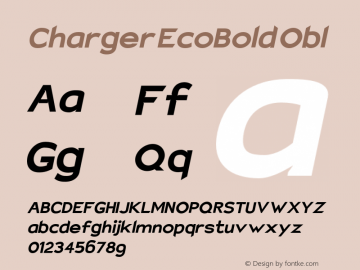 Charger EcoBold Obl Version 1.1图片样张
