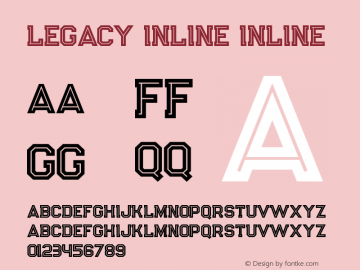 Legacy Inline Inline Version 1.000图片样张