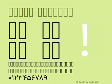 Vazir Regular Version 4.3.0 Font Sample
