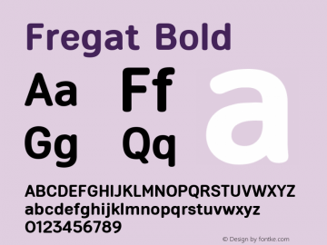 Fregat Bold Version 1.000 2008 initial release图片样张