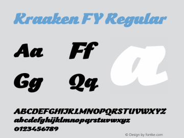 Kraaken FY Regular Version 1.001图片样张