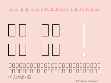 Noto Sans Arabic Condensed Thin Regular 1.001图片样张