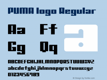 PUMA logo Regular Version 1.0图片样张