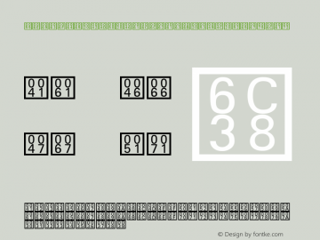 Unicode BMP Fallback SIL Regular Version 6.1 Font Sample