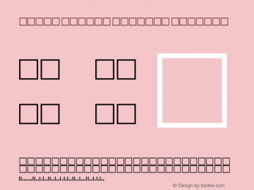 Lotus Postal Barcode Regular Lotus Postal Barcode Font Sample