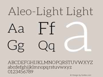 Aleo-Light Light Version 1.2.2图片样张