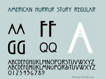 American Horror Story Regular Version 1.00 July 27, 2016, initial release图片样张