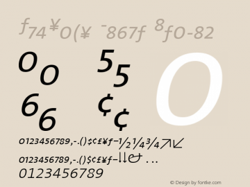 TheSans Light Italic Version 1.0图片样张