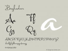 Baghadeer ☞ com.myfonts.stephen-rapp.baghadeer.baghadeer.wfkit2.44xj图片样张